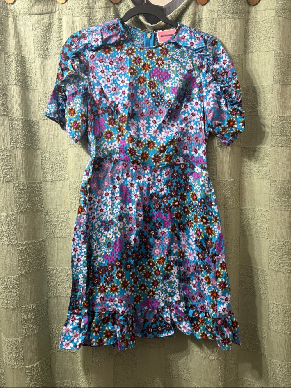 Kate spade Floral Blue Mix Short-Sleeve Women’s Dress